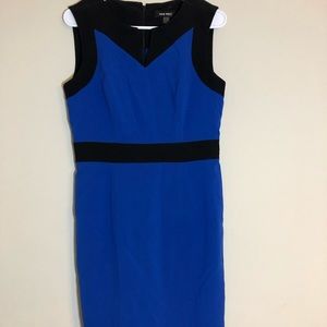 Blue and black Nine West dress